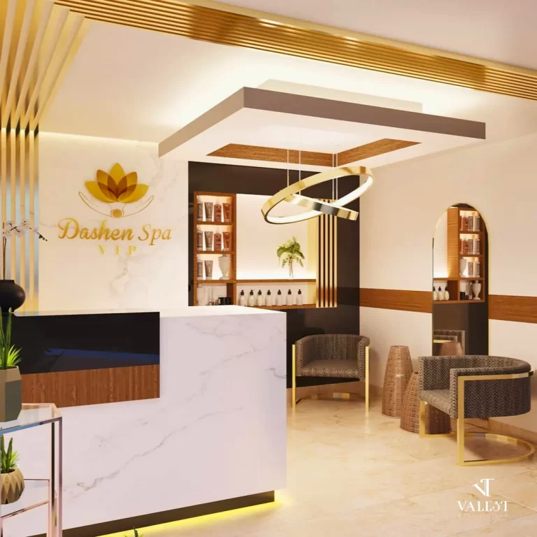 Diseño Recepción Spa